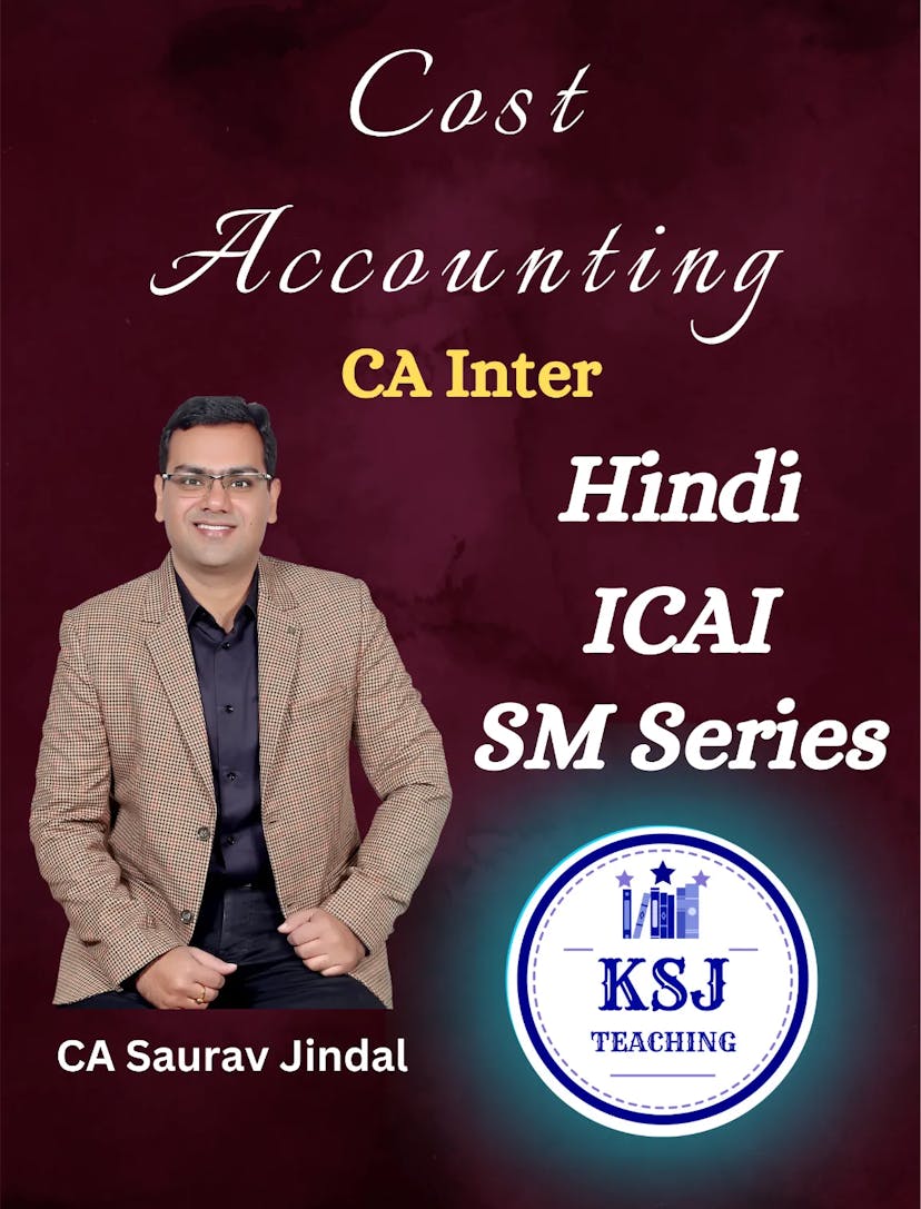 Cost Accounting ICAI SM Series (Hindi)